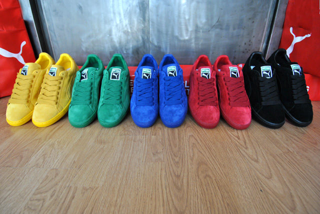 puma suede unicolor