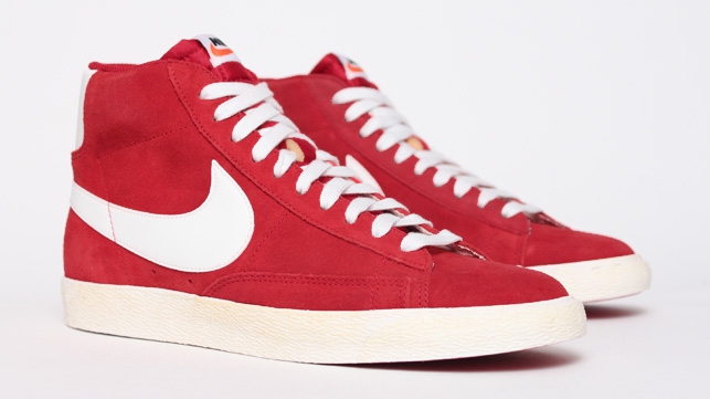 nike blazer high vintage bordeaux