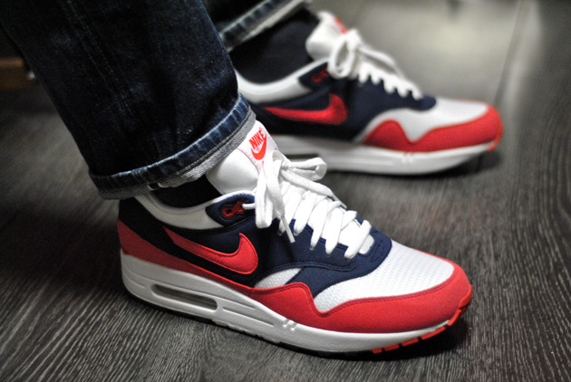 air max 1 rouge