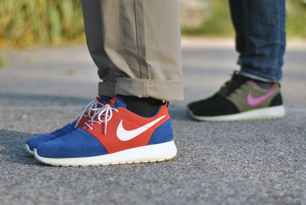 roshe run leather