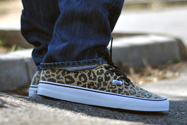 vans homme leopard