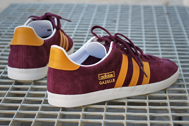 adidas gazelle jaune et rouge