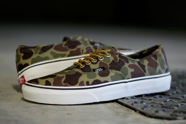 vans camouflage femme