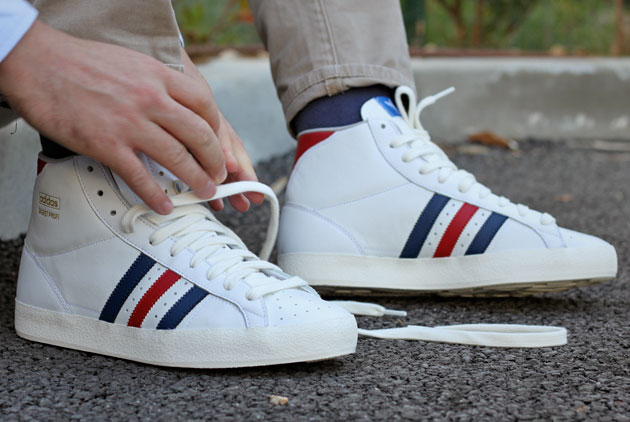 adidas bande bleu blanc rouge