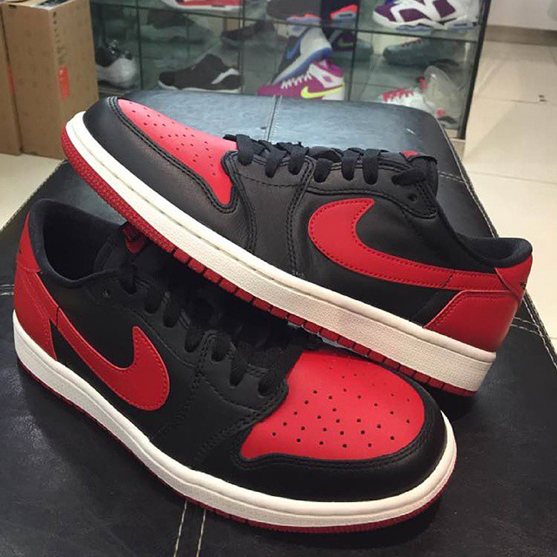 bred low top