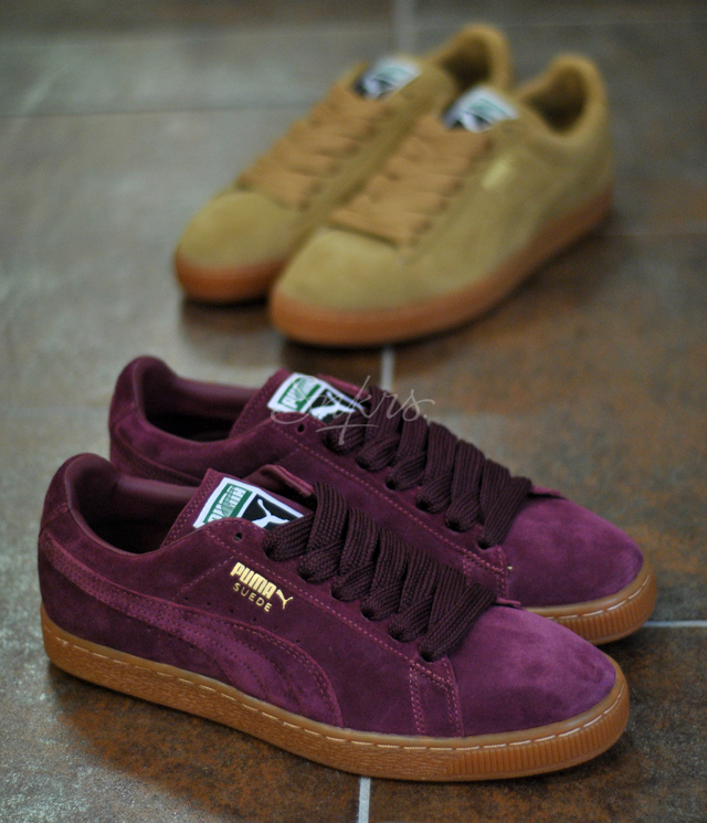 puma suede semelle beige