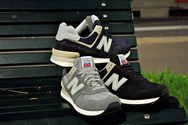 new balance 574 noir made in england