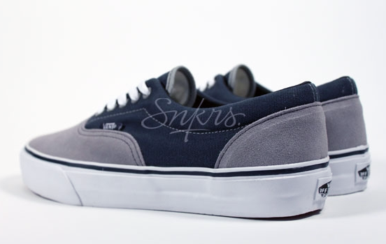 vans era gris bleu