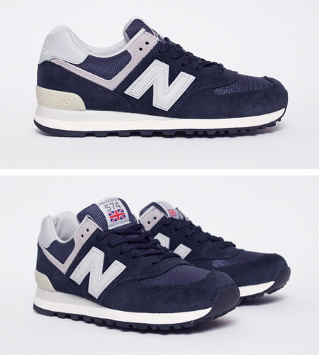 new balance 574 blanc bleu marine