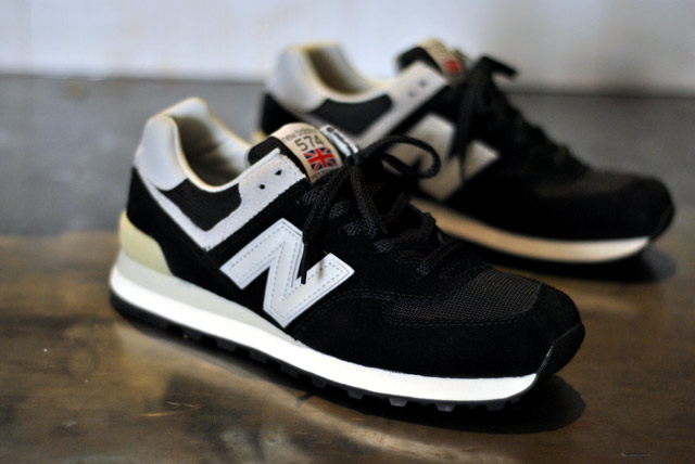 new balance 574 femme noire et blanche