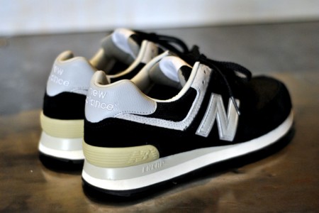 new balance 574 noir made in england