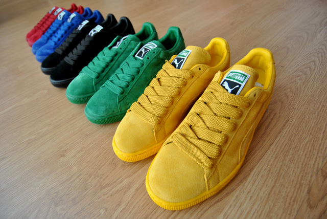 puma suede verte uni puma suede verte uni