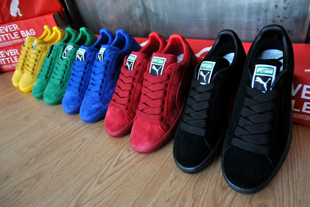 puma suede rouge porté puma suede rouge porté