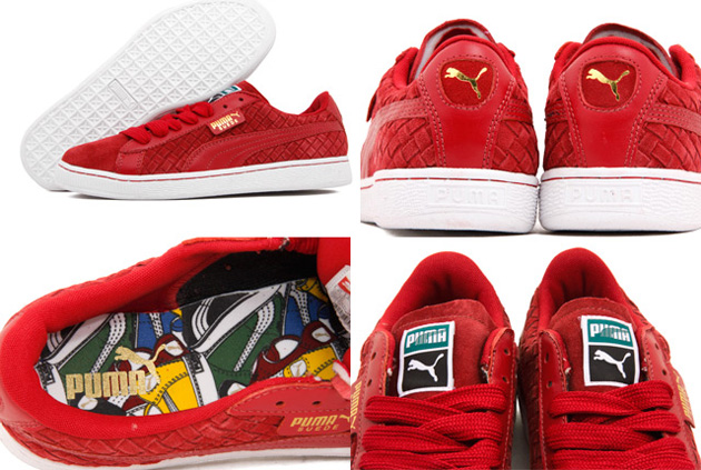 puma cuir rouge puma cuir rouge