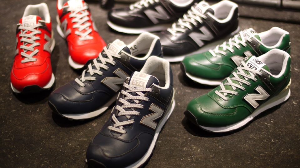 New Balance 574 Leather Sneakers