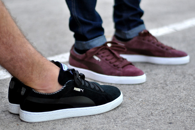 puma suede or adidas gazelle