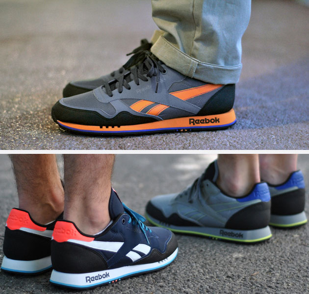 reebok classic nylon kaki