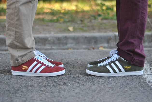 adidas gazelle rouge