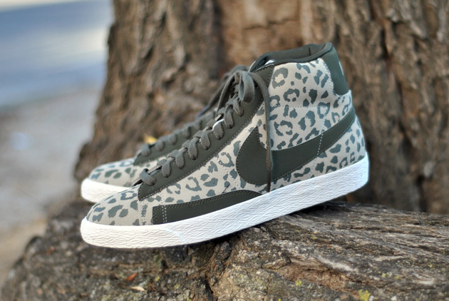 nike cheetah print blazers