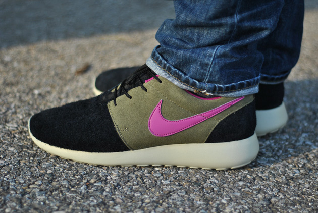 roshe run leather