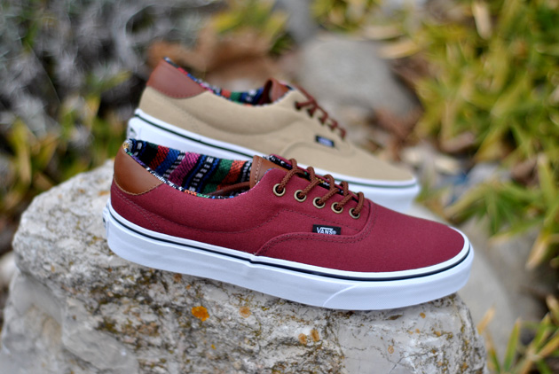 vans era femme bordeaux