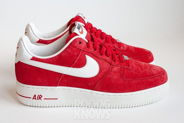 nike air force one rouge
