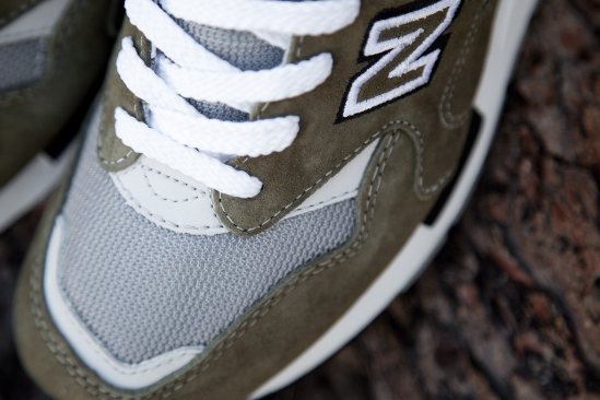 new balance green olive
