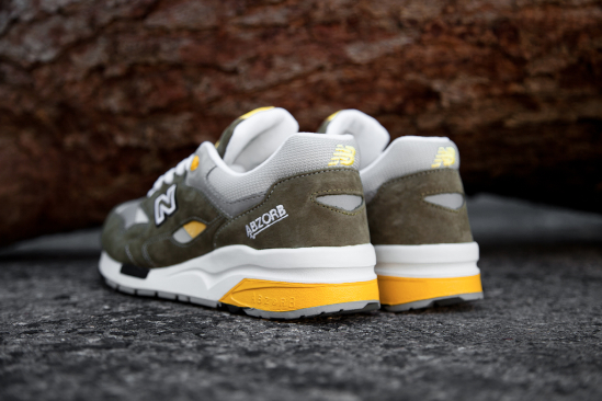 new balance green olive