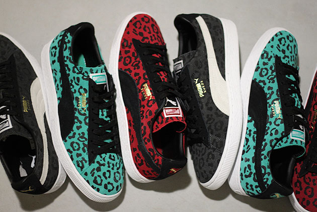 puma suede rouge leopard puma suede rouge leopard