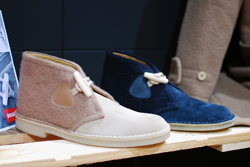 Clarks Desert Boots par Gloverall - Automne 2013 - Sneakers.fr