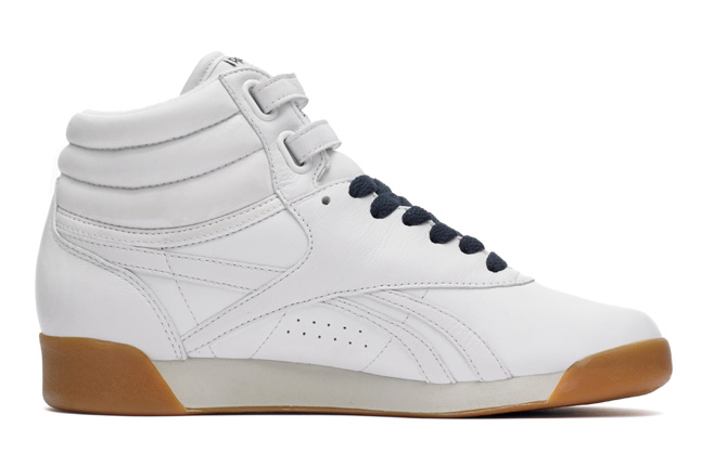 reebok freestyle hi white gum