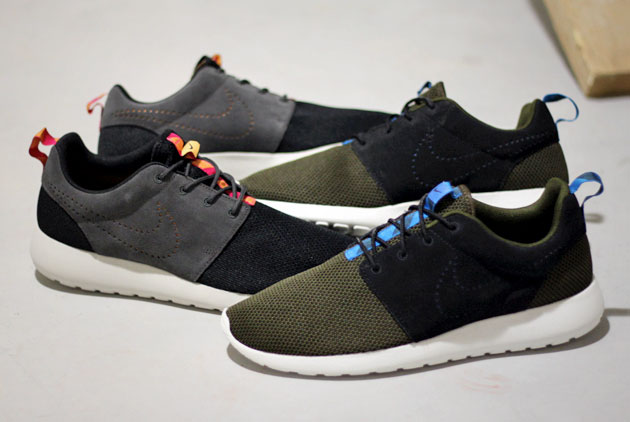 roshe run leather