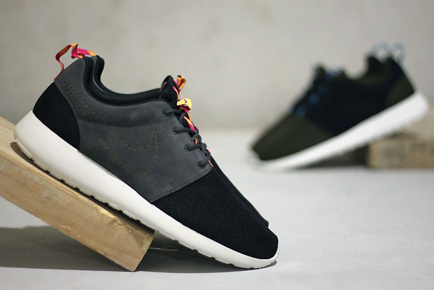 roshe run leather