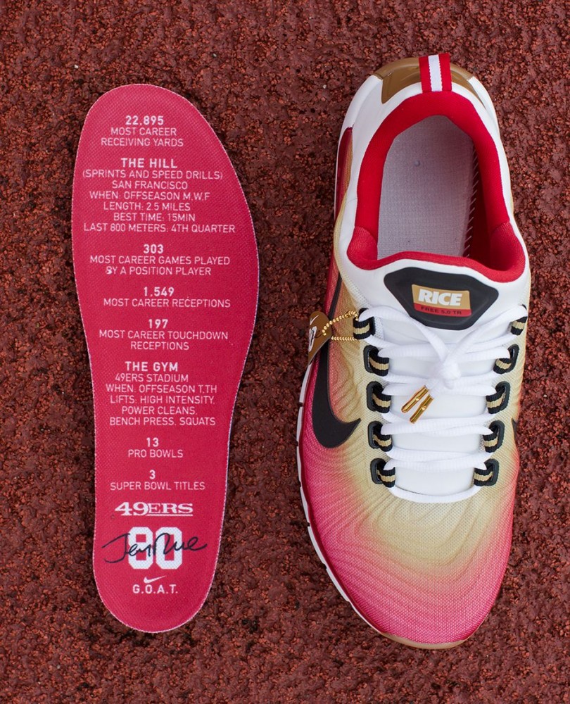 nike free trainer 5.0 jerry rice