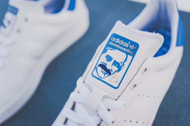 stan smith vulc bleu