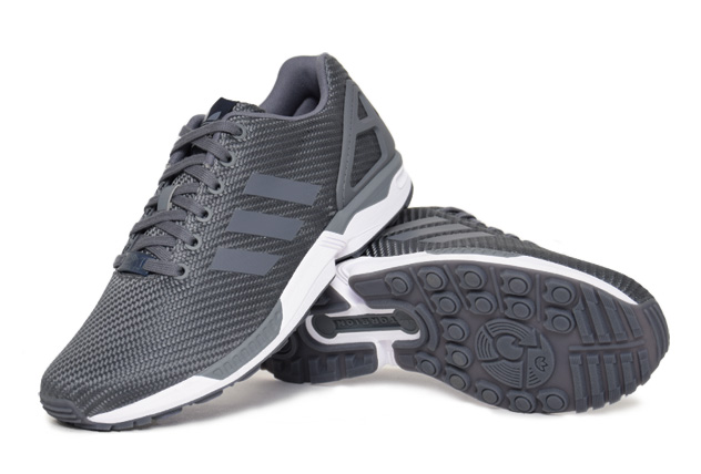 adidas zx flux gris et blanc