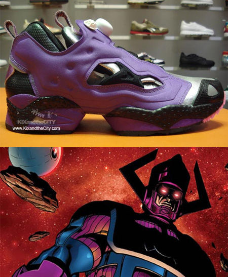 Reebok pump fury marvel