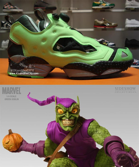 Reebok pump fury marvel