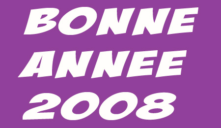 bonne année 2008