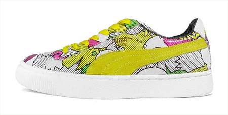 Puma basket 68 comic print deals