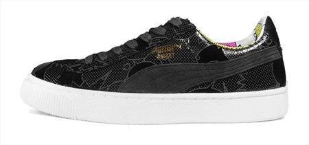 puma basket 68 comic print