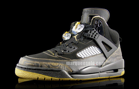 Jordan Spiz'ike black gold