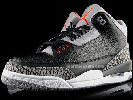 Jordan III Black cement retro