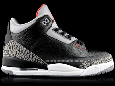 Jordan III Black cement retro