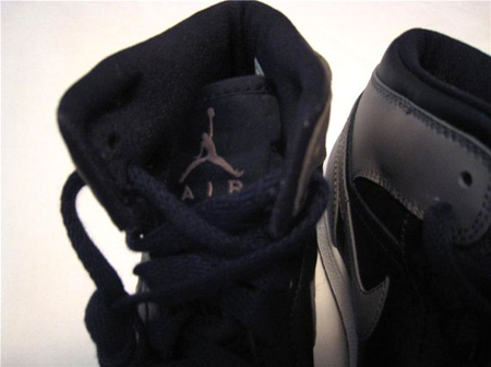 Jordan I Black Grey