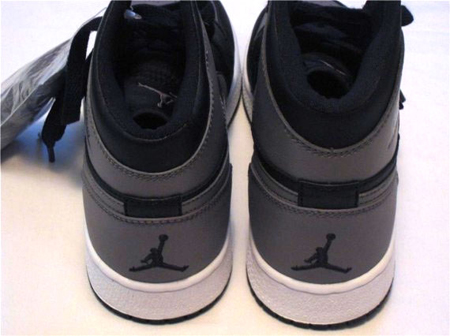 Jordan I Black Grey