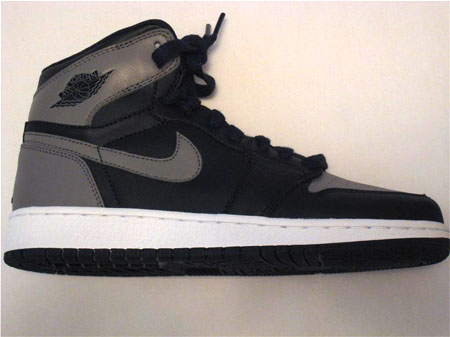 Jordan I Black Grey