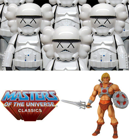 Kaws Storm Trooper VS Masters of the universe
