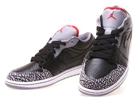 Air Jordan I low phat cement print