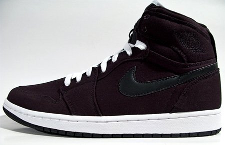 Jordan I Hi black canvas
